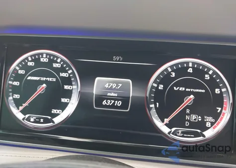 2014 Mercedes-Benz S 63 Amg 4Matic z USA, uszkodzony, nr VIN WDDUG7JB0EA029172